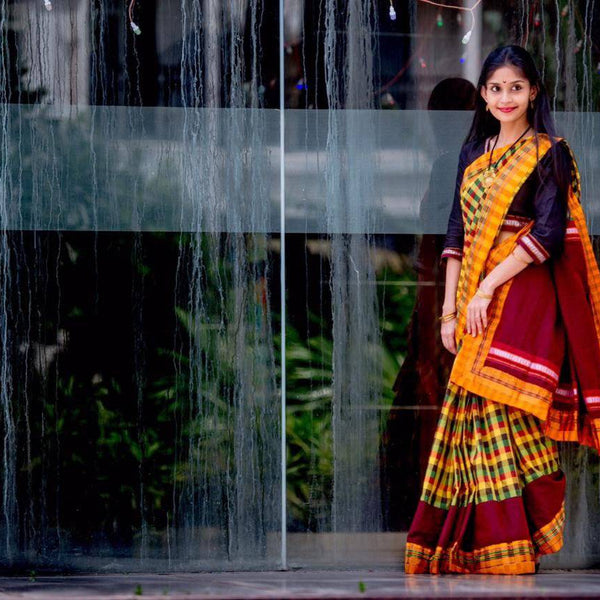 Combo of ilkal saree with khun... - Dress material.shopholic | Facebook