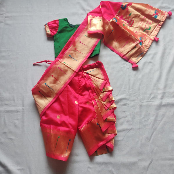 Nauvari Saree: A Unique Maharashtrian Attire - Sanskriti Cuttack