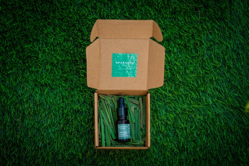 Lemongrass Oil Combo Box - Lemongrass perfume/freshener, Pain reliever/mosquito repellent, essential oil - WEAR COURAGE