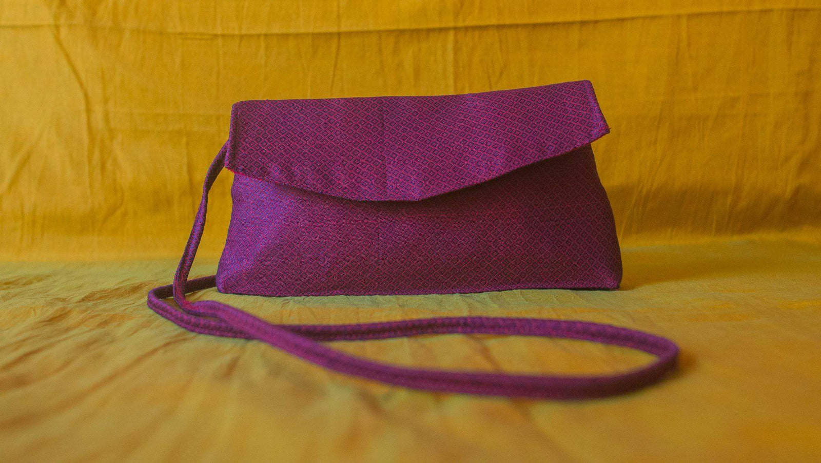 Personalised premium khunn sling bag purple WEAR COURAGE