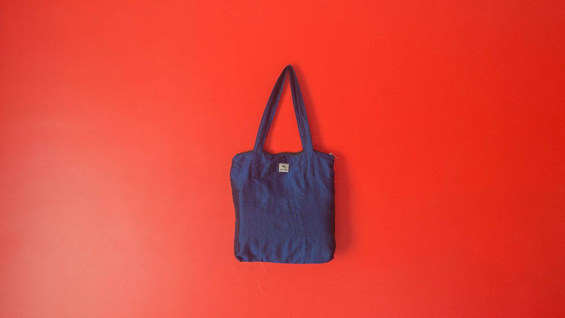 Personised premium khunn shoulder bag- Blue colour - WEAR COURAGE